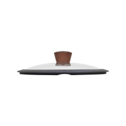 Καπάκι Μαγειρικών Σκευών 01-2152 Φ26cm Anthracite-Clear Estia Γυαλί