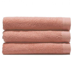 Πετσέτες Μπάνιου (Σετ 3Τμχ) 02.103.10 Pink Cryspo Trio Σετ Πετσέτες Βαμβάκι
