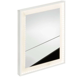 Καθρέπτης Με Φωτισμό Και Πλαίσιο LD-WM-5070 18W 50x70cm White Karag Ανοξείδωτο,Γυαλί