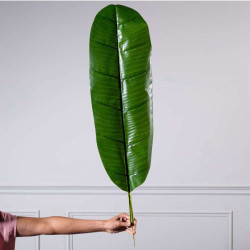 Τεχνητό Φύλλο Μπανανιά 0780-7 100cm Green Supergreens Πολυαιθυλένιο