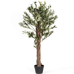 Τεχνητό Δέντρο Ελιά 3880-6 50x130cm Green Supergreens Πολυαιθυλένιο
