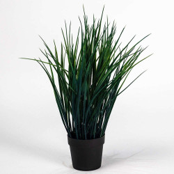 Τεχνητό Φυτό Χορτάρι 0970-6 40cm Green Supergreens Πολυαιθυλένιο