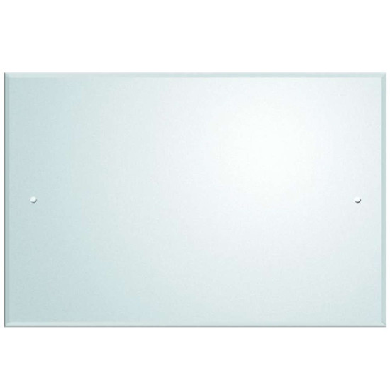 Καθρέπτης Μπάνιου Σκέτος Linda 70-6041 60x40cm Clear Gloria Γυαλί