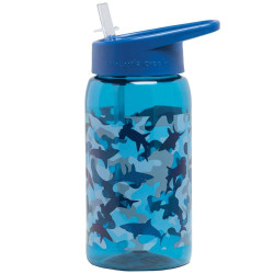 Μπουκάλι Νερού Tritan Καρχαρίες BER-3810452 450ml 17x7cm Blue Crocodile Creek 450ml Πλαστικό