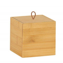 Κουτί Αποθήκευσης Πολλαπλών Χρήσεων Square AH-BA72115 9x9x9cm Natural Andrea House Bamboo