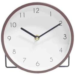 Ρολόι Επιτραπέζιο 133-121-516 17x6x17cm Multi Μέταλλο