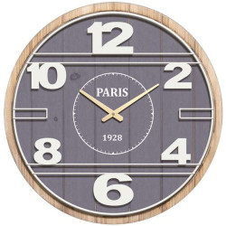 Ρολόι Τοίχου Paris 1928 125-222-330 60cm Multi Ξύλο