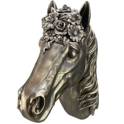 Διακοσμητικό Άλογο 269-122-167 20,5x13x32cm Silver Πολυρεσίνη
