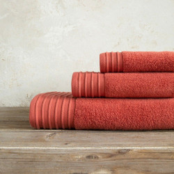 Πετσέτα Feel Fresh Warm Terracotta Nima Χεριών 40x60cm 100% Βαμβάκι