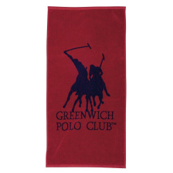 Πετσέτα Γυμναστηρίου 3032 Red-Blue Greenwich Polo Club Γυμναστηρίου 45x90cm 100% Βαμβάκι