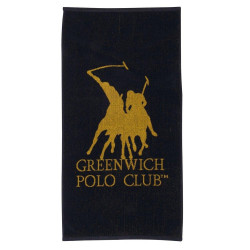 Πετσέτα Γυμναστηρίου 3034 Black-Yellow Greenwich Polo Club Γυμναστηρίου 45x90cm 100% Βαμβάκι