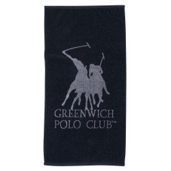Πετσέτα Γυμναστηρίου 3035 Black-Grey Greenwich Polo Club Γυμναστηρίου 45x90cm 100% Βαμβάκι