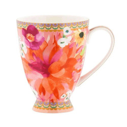 Κούπα Teas & C's Dahlia Daze Sky HV0359 300ml Pink-Multi Maxwell Williams Πορσελάνη
