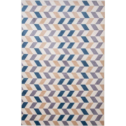 Χαλί Nubia 94 J Beige-Blue Royal Carpet 155X230cm