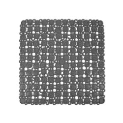 Πατάκι Αντιολισθητικό Rings 00274.008 Black 54Χ54 PVC