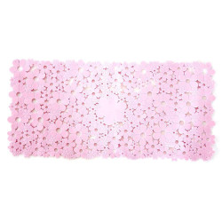 Πατάκι Αντιολισθητικό Fiore 00084.002 Pink 34Χ74 PVC