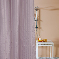 Κουρτίνα Μπάνιου Toby 14 Lavender Kentia 180Πx180Υ 180x180cm Πολυέστερ