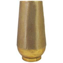 Βάζο Μεταλλικό 15-00-22419 Φ30x60cm Gold Marhome Μέταλλο