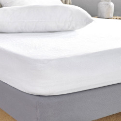 Κάλυμμα Στρώματος Comfort Jersey Waterproof White Palamaiki Διπλό 150x230cm 100% Βαμβάκι