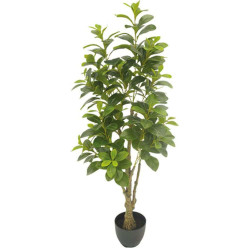 Τεχνητό Φυτό Σε Γλάστρα Παχίρα 04-00-18758 130cm Green Marhome Συνθετικό Υλικό
