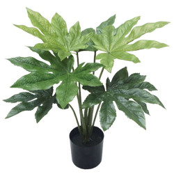 Τεχνητό Φυτό Σε Γλάστρα Παπάγια 04-00-18828 50cm Green Marhome Πλαστικό