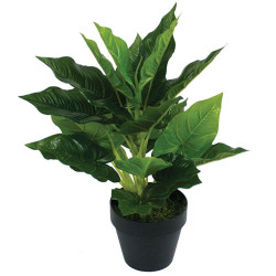 Τεχνητό Φυτό Σε Γλάστρα Ανθούριο 04-00-16054 42cm Green Marhome Πλαστικό