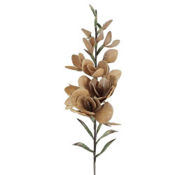 Τεχνητό Λουλούδι Γλαδιόλα 00-00-6073-6 126cm Gold Marhome Foam
