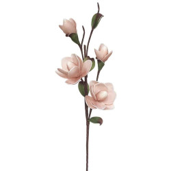 Τεχνητό Λουλούδι Καμέλια 00-00-6126-1 40x85cm Pink Marhome Foam