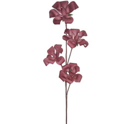 Τεχνητό Λουλούδι Λίλιουμ 00-00-6064-5 106cm Bordo Marhome Foam