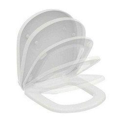 Καπάκι Λεκάνης Sorrento Soft-Close Slim S1088-SLIM 44x36cm White Karag Πλαστικό