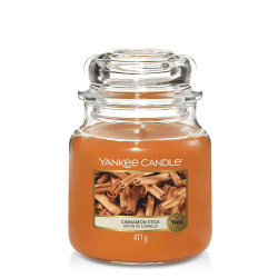 Κερί Αρωματικό Σε Βάζο Cinnamon Stick 1055975 Medium Orange Yankee Candle Κερί