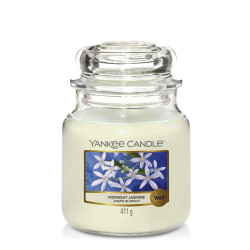 Κερί Αρωματικό Σε Βάζο Midnight Jasmine 1129551 Medium Ivory Yankee Candle Κερί