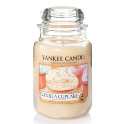 Κερί Αρωματικό Σε Βάζο Vanilla Cupacake 1093707 Large Vanilla Yankee Candle Κερί