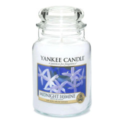 Κερί Αρωματικό Σε Βάζο Midnight Jasmine 1129548Ε Large Ivory Yankee Candle Κερί