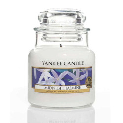 Κερί Αρωματικό Σε Βάζο Midnight Jasmine 1129553E Small Ivory Yankee Candle Κερί