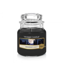 Κερί Αρωματικό Σε Βάζο Midsummers Night 138174 Small Black Yankee Candle Κερί