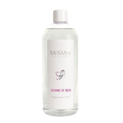 Refill Για Αρωματικό Χώρου Blanc Diffuser Jasmine Of Ibiza 1L Mr & Mrs Fragrance Πλαστικό