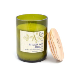 Κερί Σόγιας Αρωματικό Eco Green Fresh Air And Birch 226gr Σε Μπουκάλι Κρασιού Paddywax Κερί Σόγιας