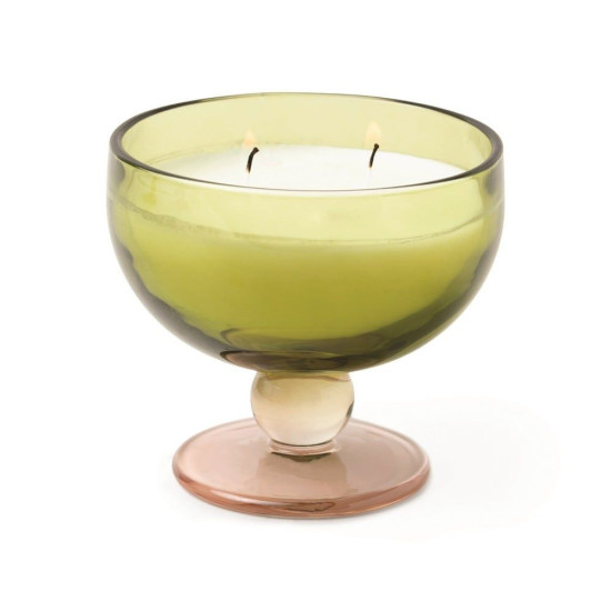 Κερί Σόγιας Αρωματικό Σε Κολωνάτο Ποτήρι Aura Misted Lime 170g Paddywax Κερί Σόγιας