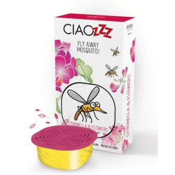 Ανταλλακτική Κάψουλα Ciaozzz Ηλεκτρονικoύ Diffuser George - Citronella And Flowers Pink Mr & Mrs Fragrance Πλαστικό