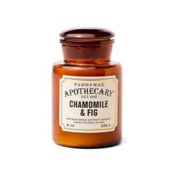 Κερί Σόγιας Αρωματικό Apothecary Chamomile And Fig 226gr Paddywax Κερί Σόγιας