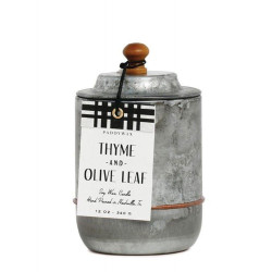 Κερί Σόγιας Αρωματικό Homestead Σε Χάλκινο Δοχείο Verbena And Lemon 340gr Paddywax Κερί Σόγιας