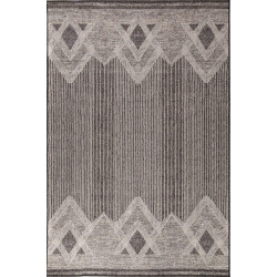 Χαλί Ψάθα Kaiko 50006 X Light Grey-Dark Grey Royal Carpet 160X230cm