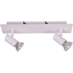 Φωτιστικό Οροφής - Σποτ 9078-2 23x10x7cm 2xGU10 White Inlight