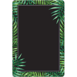 Πινακίδα Διακόσμησης Tropical 63538 28x19x0,3cm Black-Green Ango PVC