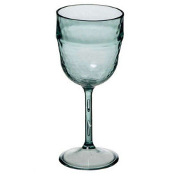 Ποτήρι Κρασιού Κολωνάτο Harmo 8,9x20,2cm Green Marva Πλαστικό