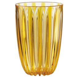 Ποτήρι Νερού Dolce Vita (Σετ 4Τμχ) 123900151 9x12,8cm 470ml Yellow Guzzini Πλαστικό