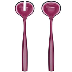 Κουτάλες Σερβιρίσματος Σαλάτας Dolce Vita (Σετ 2Τμχ) 29730177 28cm Purple Guzzini Πλαστικό