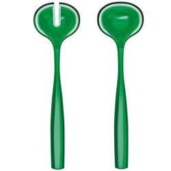 Κουτάλες Σερβιρίσματος Σαλάτας Dolce Vita (Σετ 2Τμχ) 29730169 28cm Green Guzzini Πλαστικό