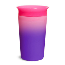 Ποτήρι Παιδικό Color Changing Miracle Cup 266ml Pink Munchkin 266ml Πλαστικό
